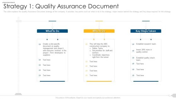 Strategy 1 Quality Assurance Document Microsoft PDF Strategy 1 Quality Assurance Document Microsoft PDF