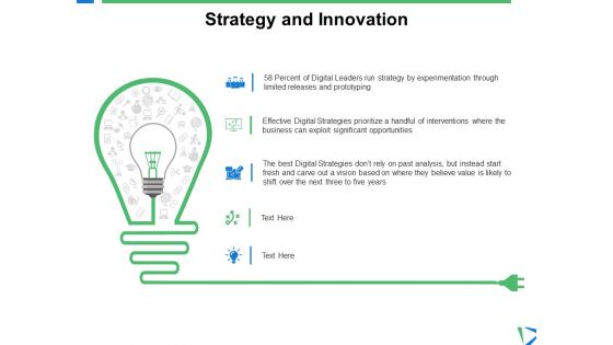 Strategy And Innovation Ppt PowerPoint Presentation Slides Visuals