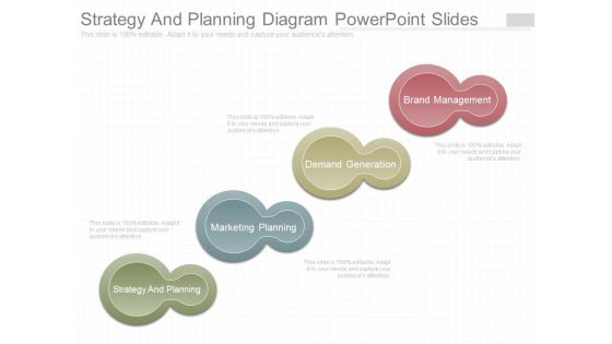 Strategy And Planning Diagram Powerpoint Slides