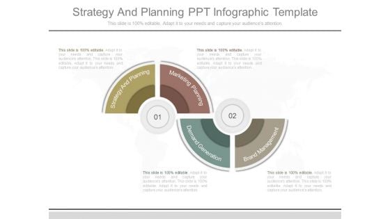 Strategy And Planning Ppt Infographic Template