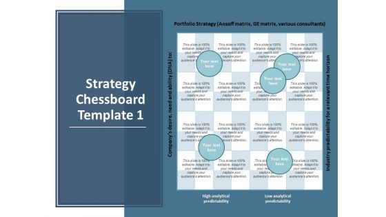 Strategy Chessboard Planning Ppt PowerPoint Presentation File Maker