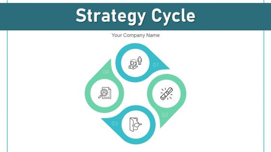 Strategy Cycle Business Growth Ppt PowerPoint Presentation Complete Deck With Slides