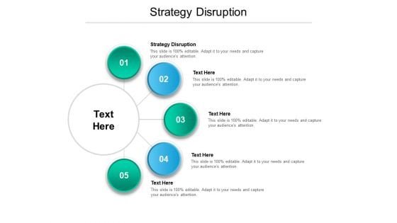 Strategy Disruption Ppt PowerPoint Presentation Show Graphics Download Cpb Pdf