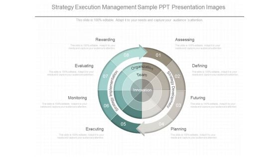 Strategy Execution Management Sample Ppt Presentation Images