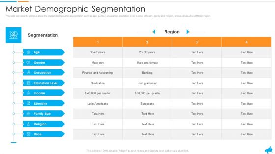 Strategy For Regional Economic Progress Outlining Market Demographic Segmentation Formats PDF