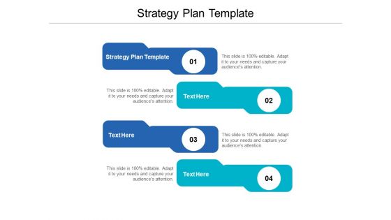 Strategy Plan Template Ppt PowerPoint Presentation Inspiration Example Cpb