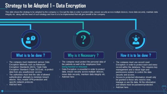 Strategy To Be Adopted 1 Data Encryption Ppt Outline PDF Strategy To Be Adopted 1 Data Encryption Ppt Outline PDF