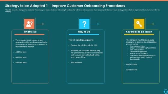 Strategy To Be Adopted 1 Improve Customer Onboarding Procedures Structure PDF Strategy To Be Adopted 1 Improve Customer Onboarding Procedures Structure PDF