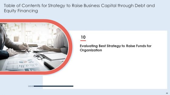 Strategy To Raise Business Capital Through Debt And Equity Financing Ppt PowerPoint Presentation Complete With Slides