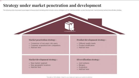 Strategy Under Market Penetration And Development Rules PDF