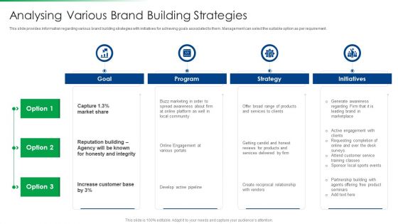 Strawman Project Action Plan Analysing Various Brand Building Strategies Themes PDF