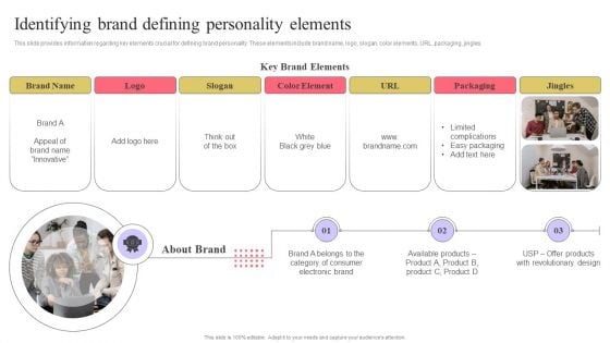 Strengthen Customer Relation Identifying Brand Defining Personality Elements Introduction PDF