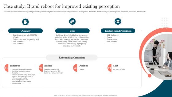 Strengthening Brand Case Study Brand Reboot For Improved Existing Perception Information PDF