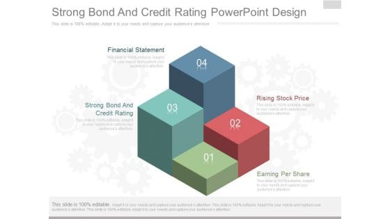 Strong Bond And Credit Rating Powerpoint Design