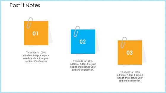 Structural Consolidation Procedure Post It Notes Ppt Icon Slide PDF
