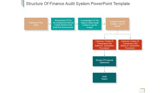 Structure Of Finance Audit System Ppt PowerPoint Presentation Templates