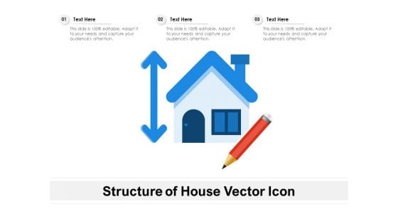 Structure Of House Vector Icon Ppt PowerPoint Presentation Ideas Information PDF