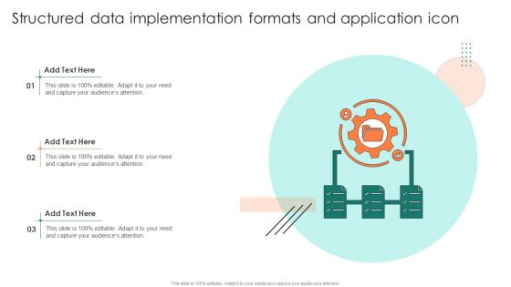 Structured Data Implementation Formats And Application Icon Formats PDF