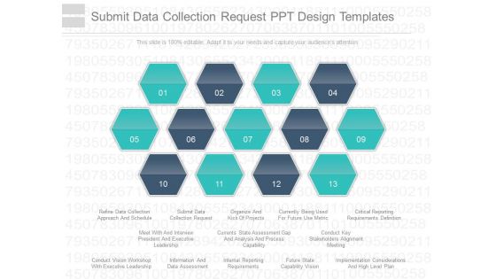 Submit Data Collection Request Ppt Design Templates