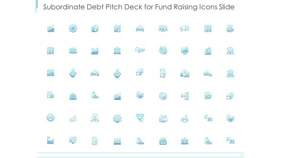 Subordinate Debt Pitch Deck For Fund Raising Icons Slide Ppt PowerPoint Presentation Gallery Inspiration PDF