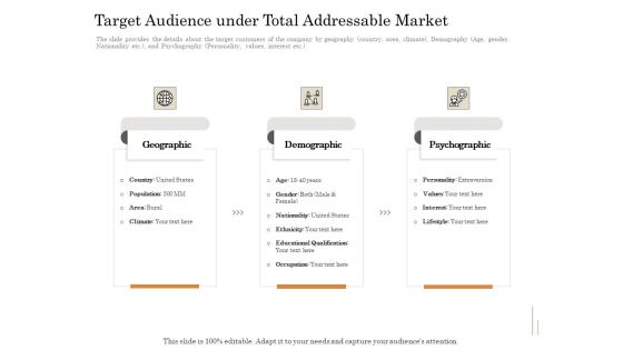 Subordinated Loan Funding Target Audience Under Total Addressable Market Ppt Show Master Slide PDF Subordinated Loan Funding Target Audience Under Total Addressable Market Ppt Show Master Slide PDF