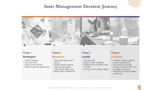 Substructure Segment Analysis Asset Management Decision Journey Ppt Outline Portrait PDF