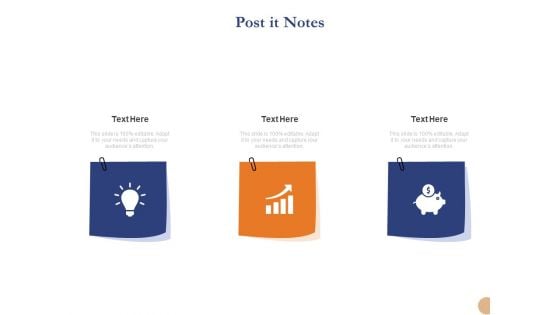 Substructure Segment Analysis Post It Notes Ppt Outline Deck PDF