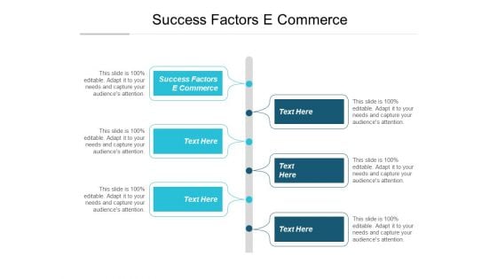 Success Factors E Commerce Ppt PowerPoint Presentation Layouts Inspiration Cpb