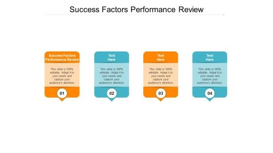 Success Factors Performance Review Ppt PowerPoint Presentation Model Files Cpb Pdf