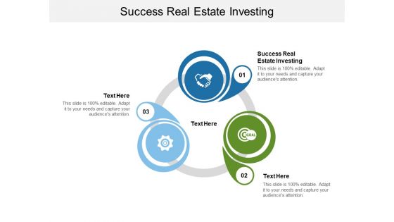 Success Real Estate Investing Ppt PowerPoint Presentation Layouts Tips Cpb Pdf