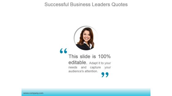 Successful Business Leaders Quotes Ppt PowerPoint Presentation Backgrounds