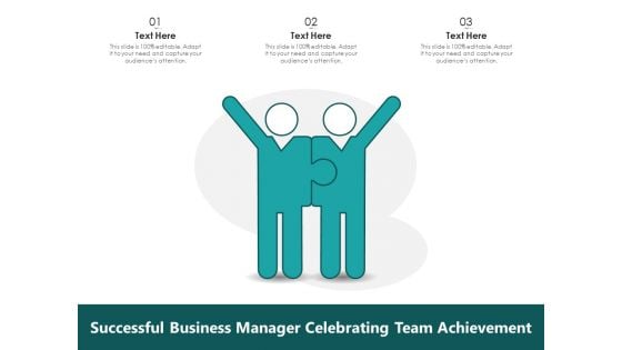 Successful Business Manager Celebrating Team Achievement Ppt PowerPoint Presentation File Examples PDF