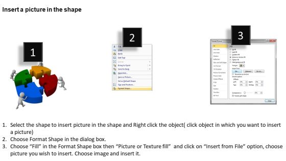 Successful Business Men Team Work To Solve The Problem PowerPoint Slides Slide02