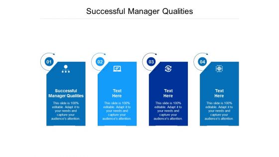 Successful Manager Qualities Ppt PowerPoint Presentation Themes Cpb