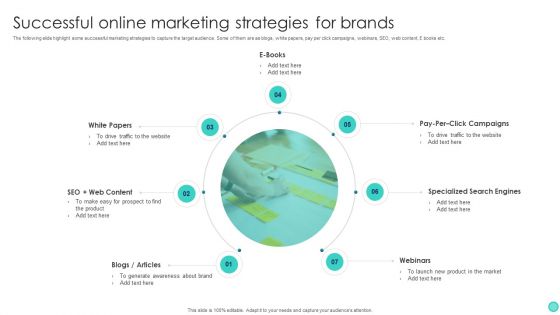 Successful Online Marketing Strategies For Brands Summary PDF