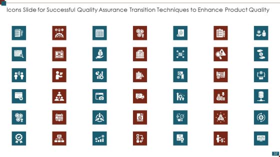 Successful Quality Assurance Transition Techniques To Enhance Product Quality Ppt PowerPoint Presentation Complete Deck With Slides Slide37