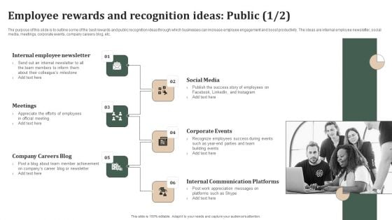 Successful Staff Retention Techniques Employee Rewards And Recognition Ideas Public Structure PDF