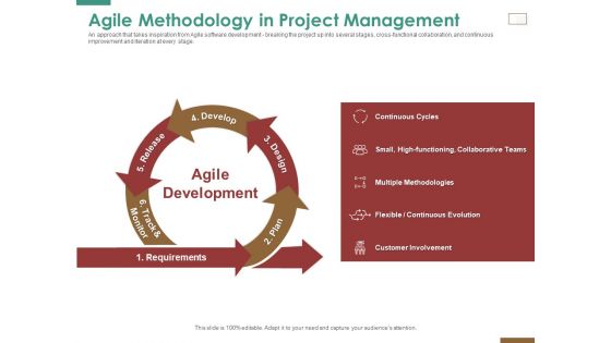 Successful Strategy Implementation Process Organization Agile Methodology In Project Management Rules PDF