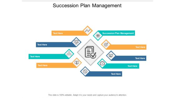Succession Plan Management Ppt PowerPoint Presentation Professional Graphics Pictures Cpb