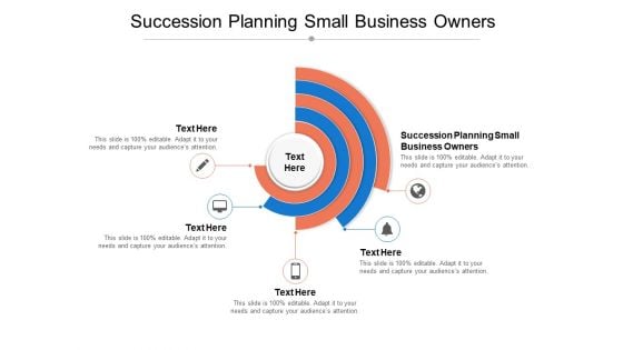 Succession Planning Small Business Owners Ppt PowerPoint Presentation Layouts Topics Cpb