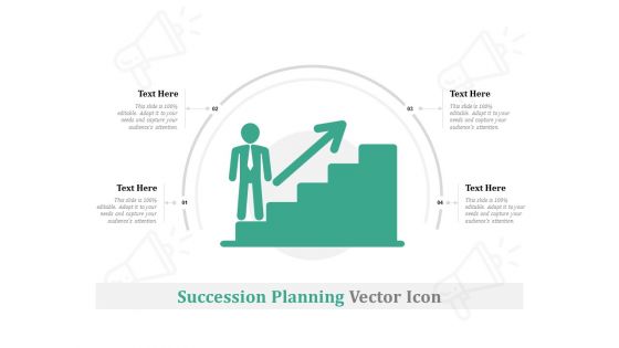 Succession Planning Vector Icon Ppt PowerPoint Presentation Infographics Templates