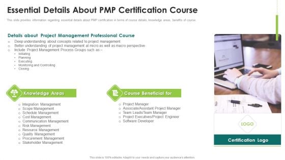 Suitability Standard Pmp Analysis It Essential Details About Pmp Certification Course Demonstration PDF