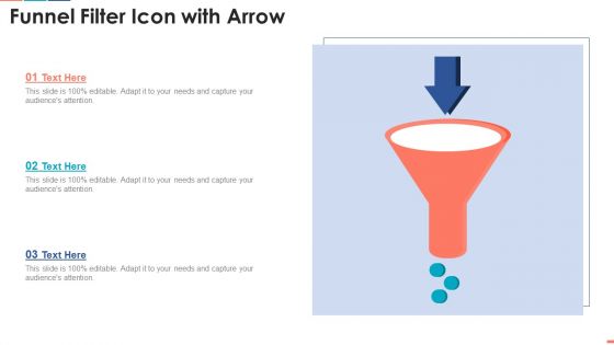 Summarize Techniques For Organization Cost Allocation Funnel Filter Icon With Arrow Information PDF