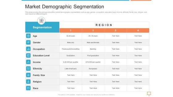 Summary Of Regional Marketing Strategy Market Demographic Segmentation Diagrams PDF Summary Of Regional Marketing Strategy Market Demographic Segmentation Diagrams PDF