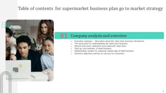 Supermarket Business Plan Go To Market Strategy