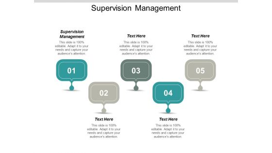 Supervision Management Ppt PowerPoint Presentation Portfolio Ideas Cpb