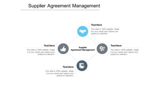 Supplier Agreement Management Ppt PowerPoint Presentation Model Graphics Download Cpb