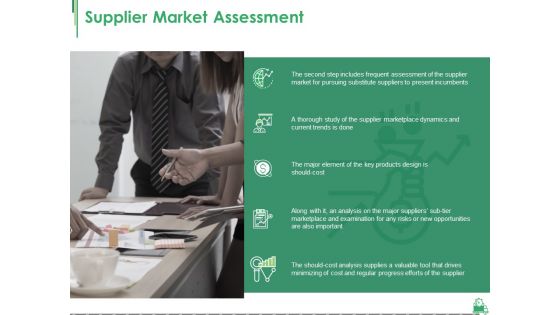 Supplier Market Assessment Ppt PowerPoint Presentation Ideas Show