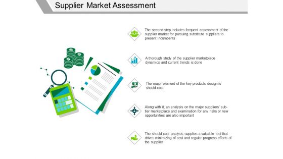 Supplier Market Assessment Ppt PowerPoint Presentation Visual Aids Slides
