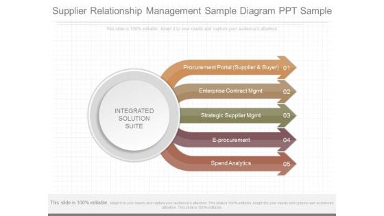 Supplier Relationship Management Sample Diagram Ppt Sample